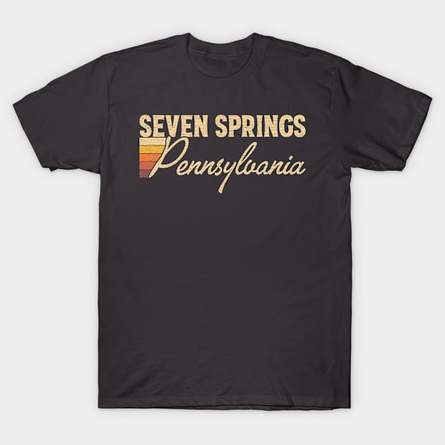 Seven Springs Pennsylvania T-Shirt by dk08